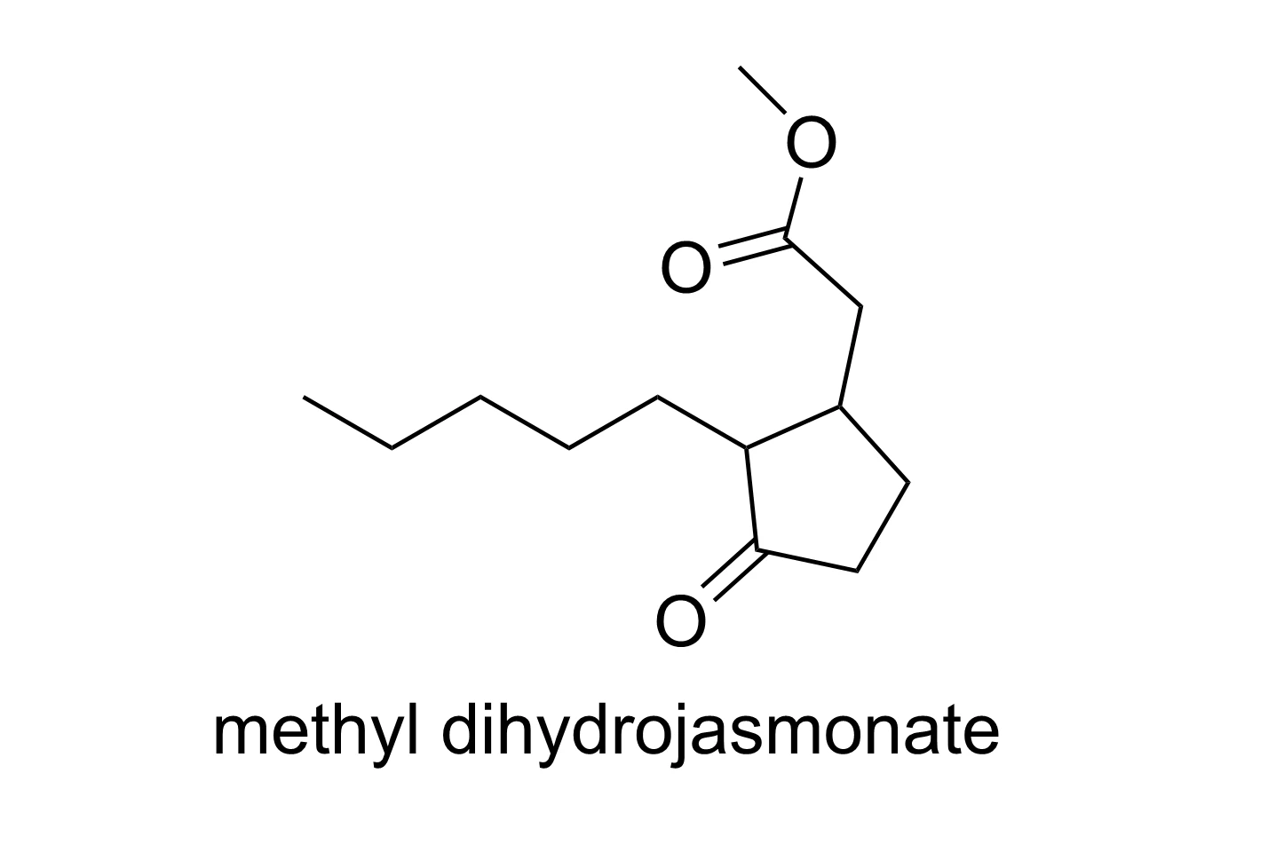 تصویر مولکول عطری hedione