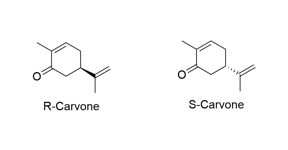 دو انانتیومر carvone